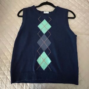 Navy Blue Sweater Vest